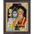 Shivan Parvathi Tanjore Painting