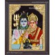Shivan Parvathi Tanjore Painting