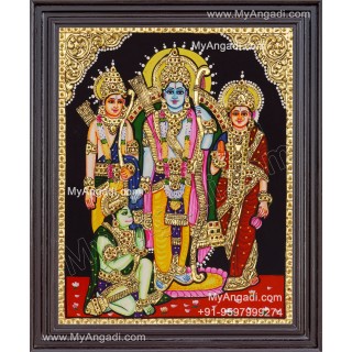 Ram Darbar Tanjore Painting