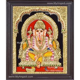 Ganapathi Tanjore Painting 