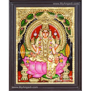 Iswarya Lakshmi Tanjore Painting
