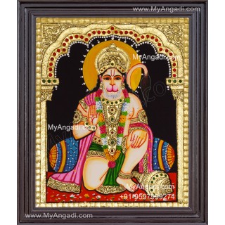 Hanuman Tanjore Painting