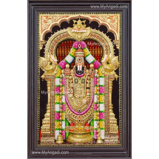 Balaji 3d Tanjore Painting