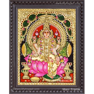 Iswarya Lakshmi Tanjore Painting