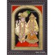 Krishna Radha Tanjore Painting, Radha Krishna Tanjore Painting