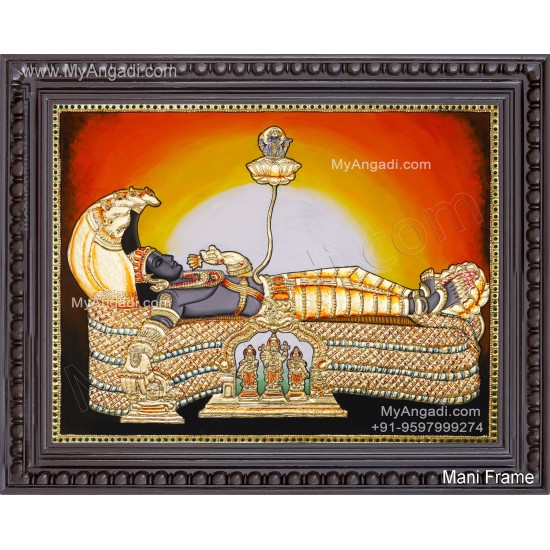 Padmanabaswamy Tanjore Painting