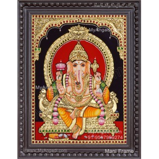 Ganapathi Tanjore Painting
