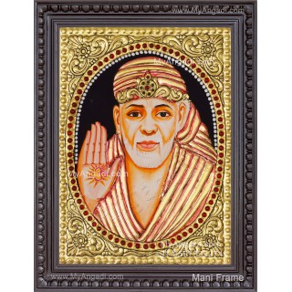 Saibaba Tanjore Painting