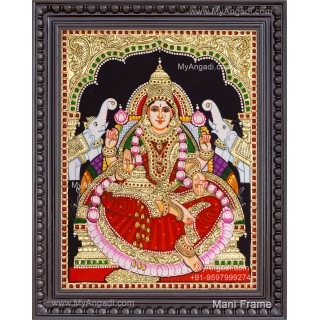 Gajalakshmi Tanjore Painting