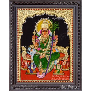 Raja Rajeshwari Tanjore Painting