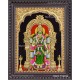 Madurai Meenakshi Amman Tanjore Painting