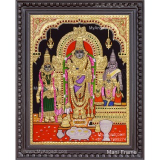 Parthasarathy Perumal Tanjore Painting