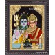 Shivan Parvathi Tanjore Painting
