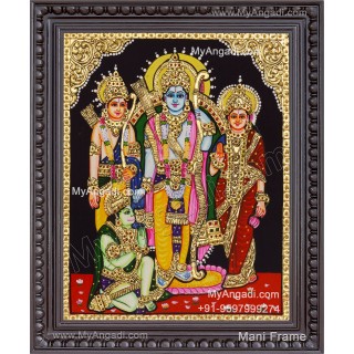 Ram Darbar Tanjore Painting