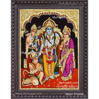Ram Darbar Tanjore Painting