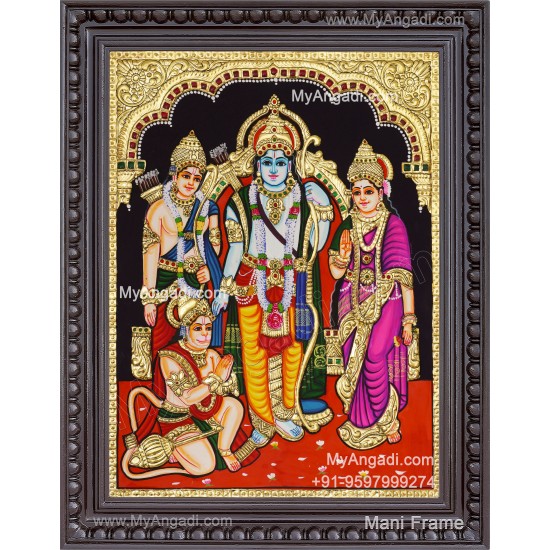 Ram Darbar Tanjore Painting