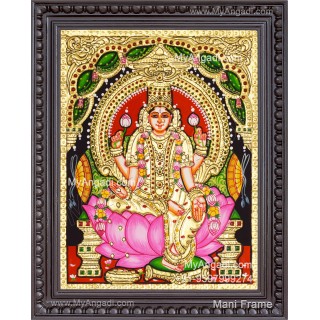 Iswarya Lakshmi Tanjore Painting