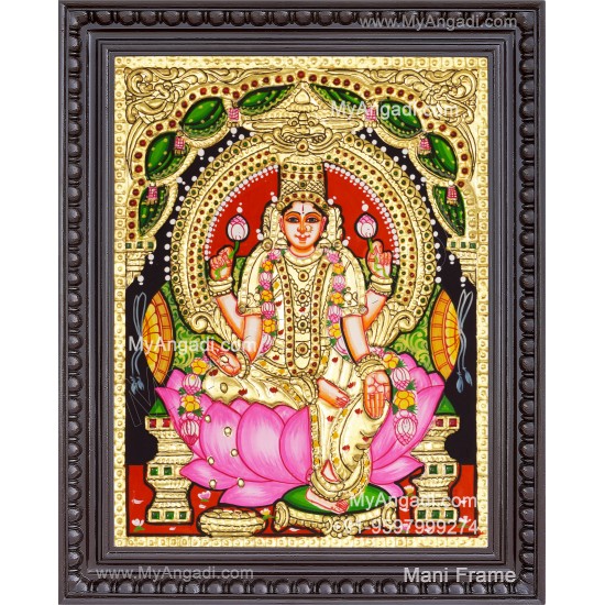 Iswarya Lakshmi Tanjore Painting