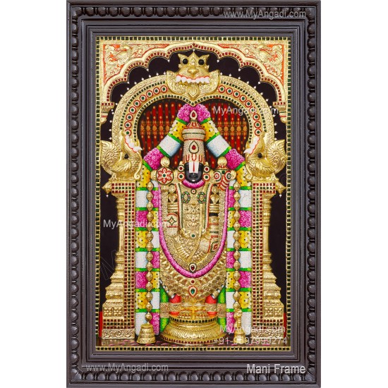 Balaji 3d Tanjore Painting