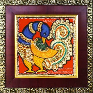 Peacock Tanjore Paintings