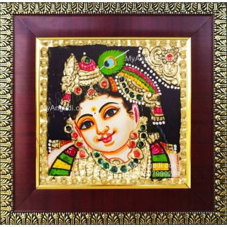 Small Krishna Tanjore Paintings
