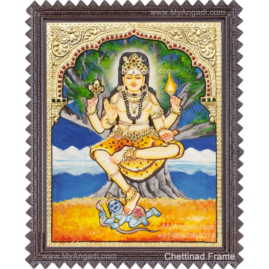 Dakshinamurthi Tanjore Painting