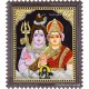 Shivan Parvathi Tanjore Painting