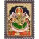 Gajalakshmi Tanjore Painting