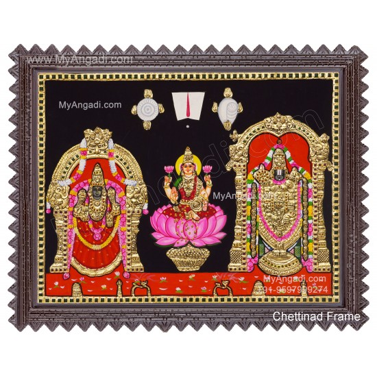 Balaji Thayar Lakshmi Tanjore Paintings