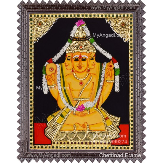 Brahma Tanjore Painting