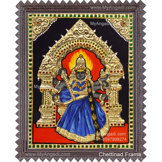 Athanur Amman Tanjore Painting