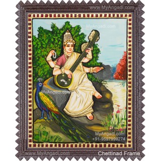 Saraswathi Tanjore Paintings