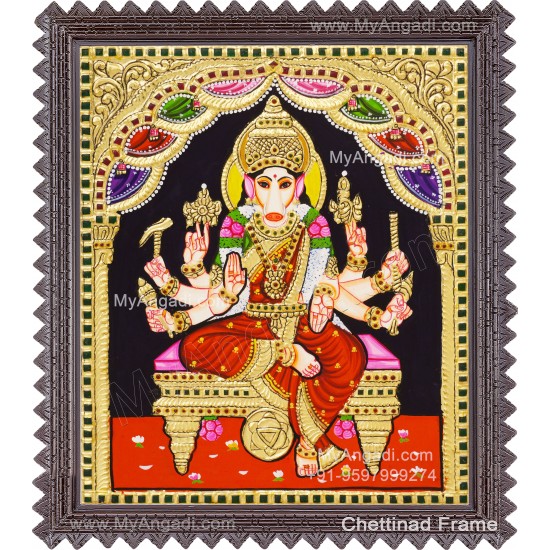 Varahi Amman Tanjore Painting