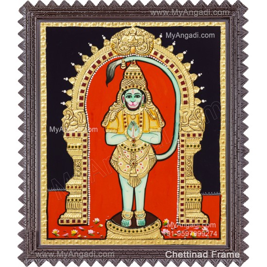 Hanuman Tanjore Painting