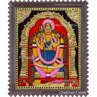 Muthu Mari Amman Tanjore Painting