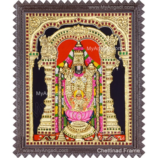Balaji Lakshmi Tanjore Paintings