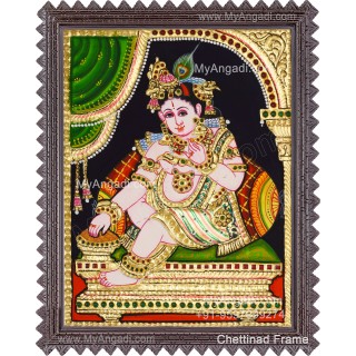 Krishna Tanjore Painting