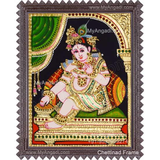 Krishna Tanjore Painting