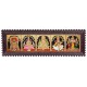 5 Panel Balaji Lakshmi Murugan Ganesha Saraswathi Tanjore Painting