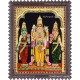 Murugan Valli Deivanai Tanjore Painting