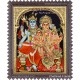 Shivan Family Tanjore Painting