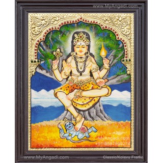 Dakshinamurthi Tanjore Painting