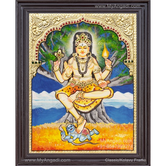 Dakshinamurthi Tanjore Painting