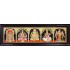 5 Panel Balaji Lakshmi Murugan Ganesha Saraswathi Tanjore Painting