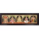 5 Panel Balaji Lakshmi Murugan Ganesha Saraswathi Tanjore Painting