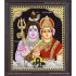 Shivan Parvathi Tanjore Painting