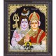 Shivan Parvathi Tanjore Painting