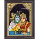 Shiva Parvathi Tanjore Painting