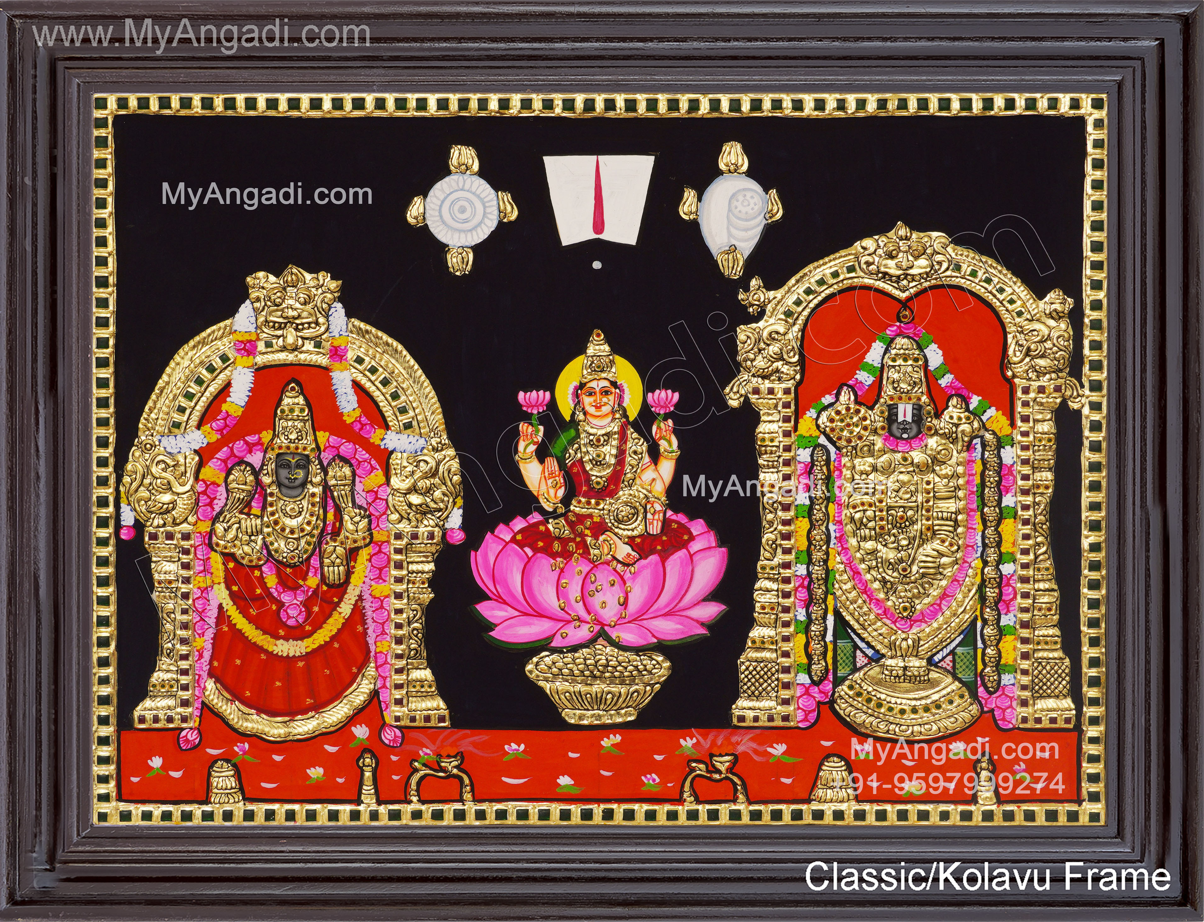 プランクプロジェクト tan LEINWANDE PERVERZE ommo Balaji Thayar Lakshmi Tanjore Paintings