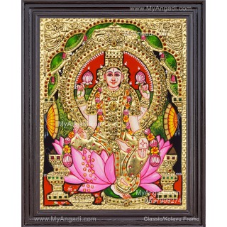 Iswarya Lakshmi Tanjore Painting